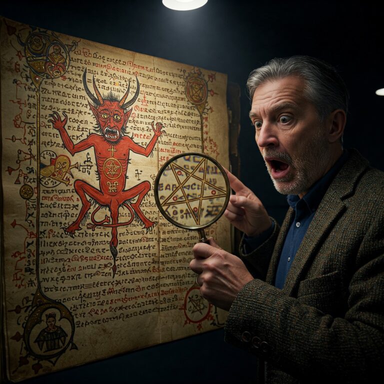 The ‘Devil Bible’ Exposed: This 800-Year-Old Book Has a Full-Page Devil Drawing Here’s Why?