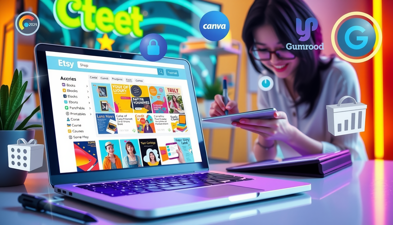 Sell Digital Products: Create Once, Sell Forever